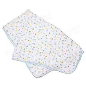 שמיכת מגבת אמבטיה מגזה כותנה לתינוק 100x150 ס&quot;מ שמיכה גדולה 4 שכבות